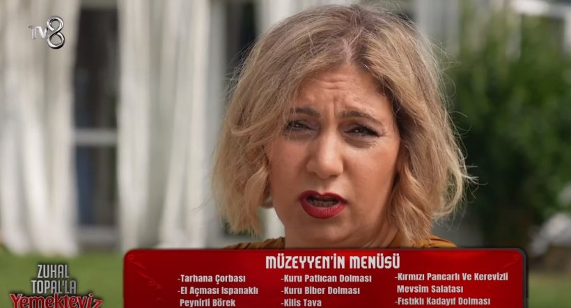 Zuhal Topal'la Yemekteyiz Müzeyyen Uğur Kama Kimdir? Hangi menü ile yarışmaya katıldı ve kaç puan aldı?