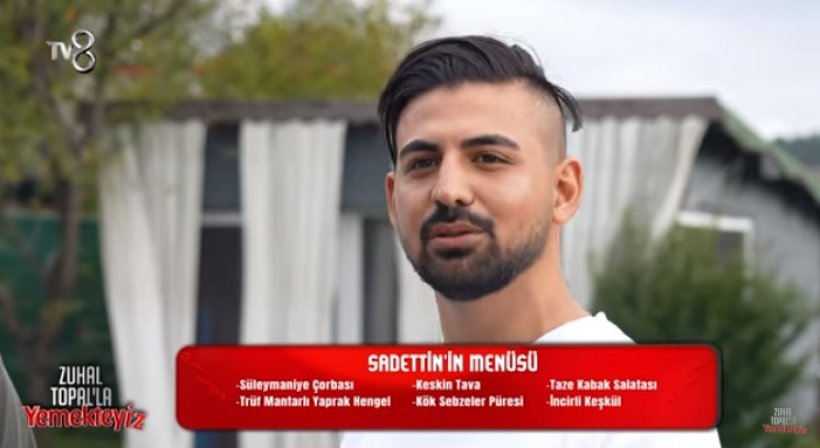 Zuhal Topal'la Yemekteyiz Sadettin Aktaş  Kimdir? Hangi menü ile yarışmaya katıldı ve kaç puan aldı?