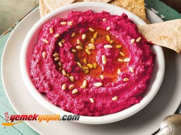 Pancarlı ve Dolmalık Fıstıklı Humus Tarifi, Nasıl Yapılır?