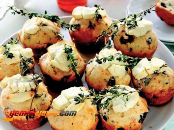 Zeytinli Ve Kekikli Muffin Tarifi, Nasıl Yapılır?