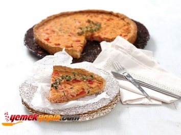 Biberli ve Domatesli Tart Tarifi, Nasıl Yapılır?