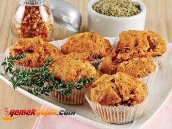 Kurutulmuş Domatesli Muffin Tarifi, Nasıl Yapılır?