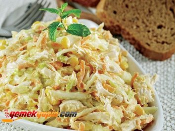 Tavuklu Coleslaw Salatası Tarifi, Nasıl Yapılır?