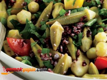 Bamya Salatası Tarifi, Nasıl Yapılır?