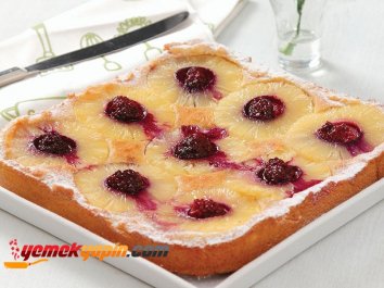 Badem Kremalı ve Ananaslı Tart Tarifi, Nasıl Yapılır?