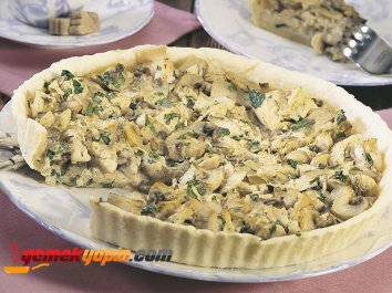 Mantarlı ve Tavuklu Tart Tarifi, Nasıl Yapılır?