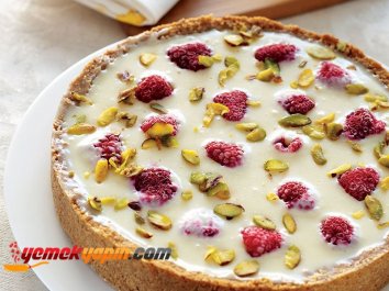 Beyaz Çikolatalı ve Frambuazlı Tart Tarifi, Nasıl Yapılır?