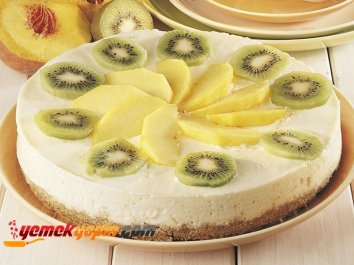 Şeftalili Ve Kivili Cheesecake Tarifi, Nasıl Yapılır?