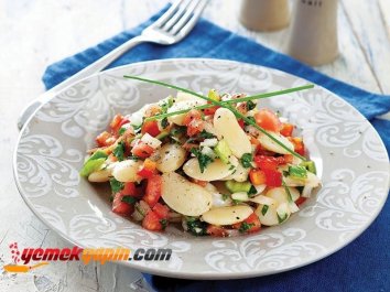 Baharatlı Kuru Fasulye Salatası Tarifi, Nasıl Yapılır?