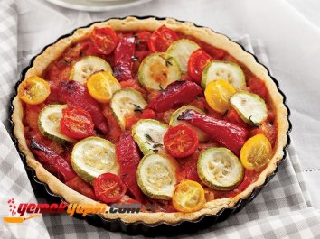 Kabaklı ve Biberli Tart Tarifi, Nasıl Yapılır?