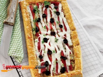 Bol Peynirli ve Patlıcanlı Tart Tarifi, Nasıl Yapılır?