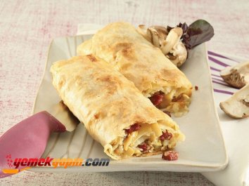 Sucuklu Mantarlı Börek Tarifi, Nasıl Yapılır?