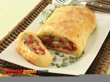 Sebzeli Rulo Börek Tarifi, Nasıl Yapılır?