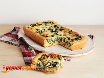 Zeytinli ve Pazılı Tart Tarifi, Nasıl Yapılır?