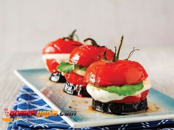 Fırınlanmış Caprese Salata Tarifi, Nasıl Yapılır?