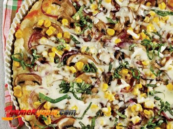 Mantarlı ve Soğanlı Çıtır Pizza Tarifi, Nasıl Yapılır?