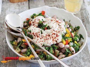 Yoğurtlu Barbunya Salatası Tarifi, Nasıl Yapılır?