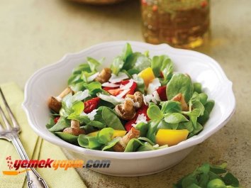 Mantarlı Semizotu Salatası Tarifi, Nasıl Yapılır?