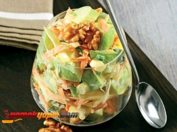 Elmalı Lahana Salatası Tarifi, Nasıl Yapılır?