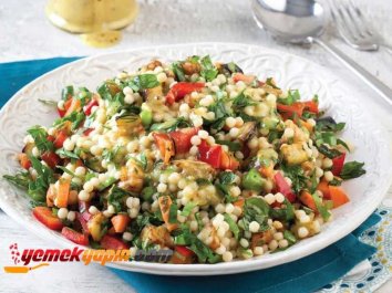 Patlıcanlı Kuskus Salatası Tarifi, Nasıl Yapılır?