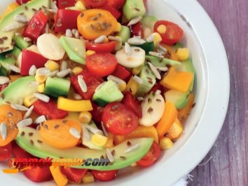 Rengarenk Salata Tarifi, Nasıl Yapılır?
