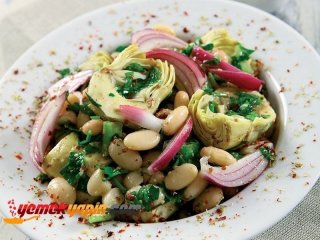 Enginarlı Kuru Fasulye Salatası Tarifi, Nasıl Yapılır?