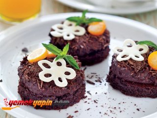 Bademli Çikolata Pastacıkları Tarifi, Nasıl Yapılır?