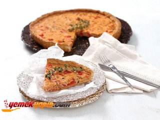 Biberli ve Domatesli Tart Tarifi, Nasıl Yapılır?