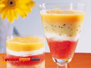 Karışık Meyveli Muhallebi Tarifi, Nasıl Yapılır?