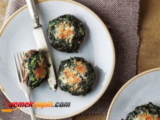 Kremalı Ispanak Dolgulu Mantarlar Tarifi, Nasıl Yapılır?