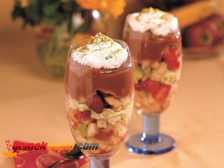 Çikolata Soslu Meyve Kup Tarifi, Nasıl Yapılır?