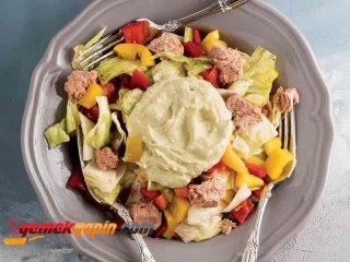 Ton Balıklı ve Avokadolu Salata Tarifi, Nasıl Yapılır?