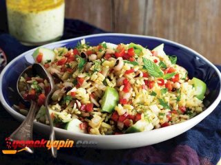 Safranlı Pirinç Salatası Tarifi, Nasıl Yapılır?