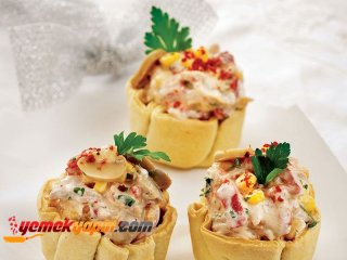 Tavuk Etli Çıtır Tartolet Tarifi, Nasıl Yapılır?