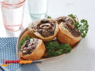 Mantarlı Mini Tart Tarifi, Nasıl Yapılır?